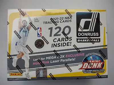Panini Donruss NBA Basketball Trading Cards MEGA Box 120 Cards SEALED 2020-21 🆕 • $57
