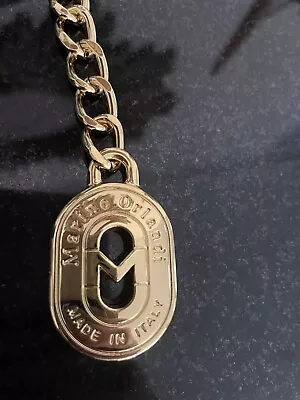 MARINO ORLANDI~ITALY Handbag KEYCHAIN CHARM 18K Gold Plated. Logo Signature NEW  • $25