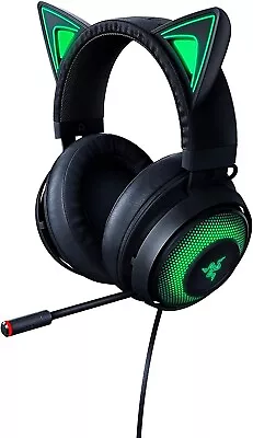 Razer Kraken Kitty RGB USB Gaming Headset: THX 7.1 Spatial Surround Sound - Chro • $214