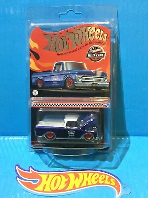 2022 Hot Wheels New Rlc Red Line Club 1962 Ford F100 Ute Pickup Blue Low Rider • $119.74