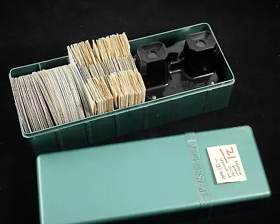 LOT 126 Reels & View-Master GREEN Bakelite Storage Case & Model C Viewer #21 • $95