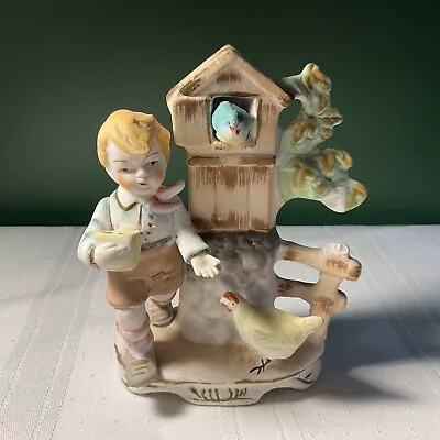 $10 • Buy Andrea S Vintage Hand Painted Boy Made In Occupied Japan