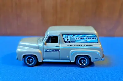 2007 Mattel MB 733 Matchbox 1955 Ford F-100 Panel Delivery Bros Farm 1:69 Scale • $2.99