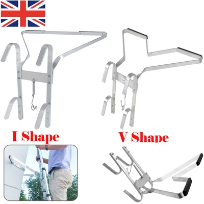 £24.99 • Buy Ladder Stay/Stand V/I Shape Heavy Duty Universal Ladder Hook Ladder Accessory UK