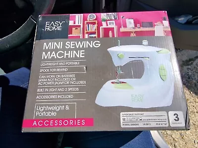 Easy Home  2-Speed Portable Sewing Machine - White • £14