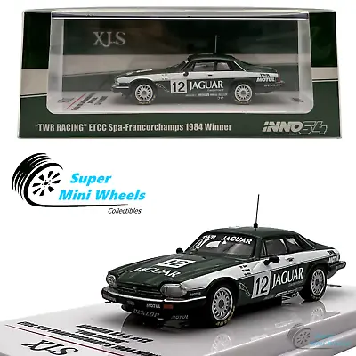 INNO64 1:64 Jaguar XJ-S #12 “Twr Racing  ETCC 1984 Winner Green/Silver • $19.99