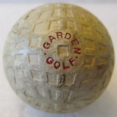 Vintage Mesh Golf Ball-garden Golf A Few Light Strike Marks Unique Pattern • $38