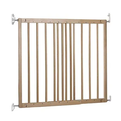 £51.90 • Buy Baby Gate Wood Extending Gate Screw Fit Safety Guard 60.5-102cm | Safetots