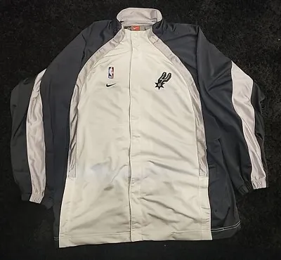 Vintage Authentic NIKE San Antonio Spurs NBA Break-Away Warm-Up Jersey Suit L XL • $74.99