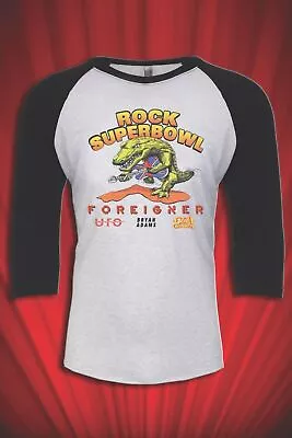 Rock Super Bowl UFO Foreigner Ozzy 1982 Tour Tee T-shirt Heavy Metal FREE S&H • $31.99