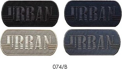 Cerotto Toppa - Toppe Termoadesive Patch Toppa Ricamate, Misura: 5 x 5 cm, Farbvariante:nero