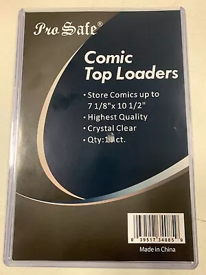 1 Loose Pro-Safe Current Comic Book Topload Holder Toploaders New 34085 • $9.45