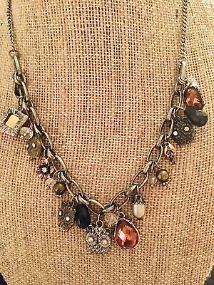 Women’s Owl Charm Necklace Vintage Estate Find • $17