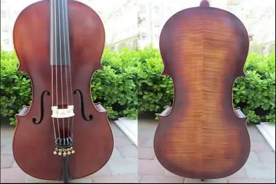 SONG Brand Maestro 5 Strings Cello 1/2 European Tone Flamed Maple Back #14527 • $1499