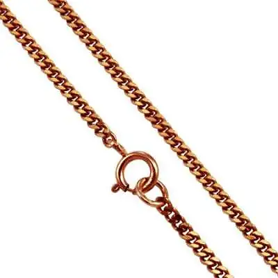 9ct Rose Gold Diamond Cut Curb Chain 16 18  & 20  • $298.81