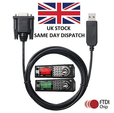 Uniden Bearcat BCT15 X UBC800XLT 996T 996XT Rear FTDI USB Programming Cable Lead • £18.95