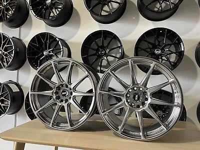 19  NEW XXR CHROMIUM BLACK NEW WHEELS FORD HOLDEN SKYLINE WRX 5x114.3/5x120 • $950