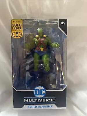 Gold Label Martian Manhunter McFarlane Toys DC Multiverse 7  Action Figure • $40