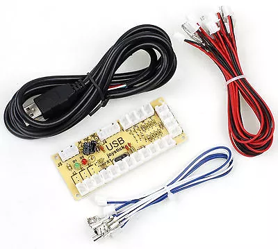 £9.99 • Buy Zero Delay USB PC To Joystick Encoder For Sanwa, MAME & Raspberry Pi RetroPie