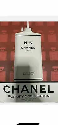 Chanel No 5 Factory 5 Australia The Body Oil Poster Limited Edition New In Box • $15