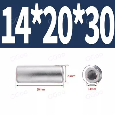 M3 - M20 Internal Threaded Sleeve Rod Bar Stud Round Connector Nut Bolt Fixings • £3.18