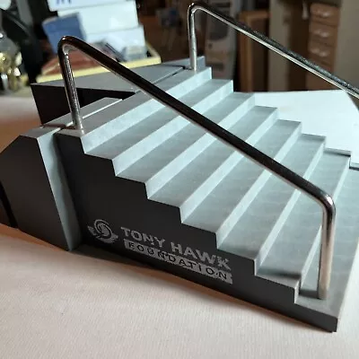 3 Piece TONY HAWK Foundation Tech Deck Fingerboard Skate Park Ramp Rails Stairs • $39.99