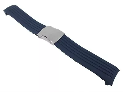 Citizen Eco-Drive JY0064-00L 22mm Skyhawk AT Blue Rubber Watch Band U600-S052190 • $240