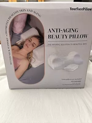 YourFacePillow Beauty Pillow - Anti Wrinkle & Anti Aging Back Sleeping Pillow - • $32