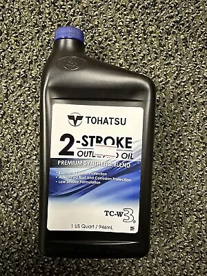 Tohatsu 2-Stroke Outboard Quart Oil P/N 332723081M • $14.99