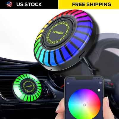 Car Aromatherapy Rhythm Light Atmosphere Light RGB Music Rhythm Light New -USA • $9.98