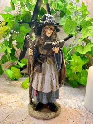 Spooky And Enchanting Wicked Witch Resin Statue Perfect Halloween Decor! • £27.50
