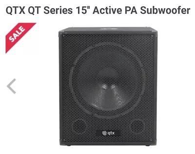 QTX Sound QT15SA 15 Inch Subwoofer • £100