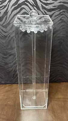 Vintage Lucite Acrylic Necklace Holder Jewelry Display Vanity Organizer 13  • $22.95