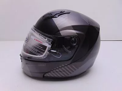 GMAX MD-04S Modular Reserve Snow Helmet Matte Dark Silver/Black 3XL • $59.99