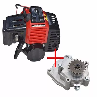 2 Stroke Pull Start Engine Petrol Scooter Mini 49cc Pocket Rocket Bike Motor US • $154.89