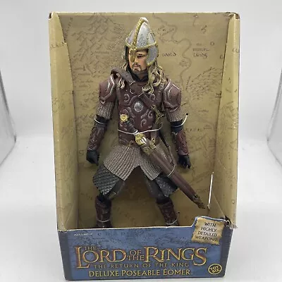 Lord Of The Rings - RotK -  DELUXE POSEABLE EOMER By ToyBiz 2004. Sealed • £24.99