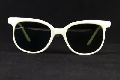 Vintage Vuarnet 002D Small White Sunglasses PX3000 Gray Lens • $103.20