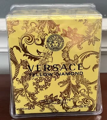 Yellow Diamond Perfume By VERSACE 3.0 Oz EDT For Women NEW IN BOX • $40