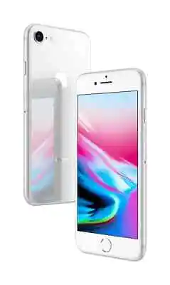 Apple IPhone 8 - 64GB - Silver (Unlocked) A1863 (CDMA + GSM) • $150