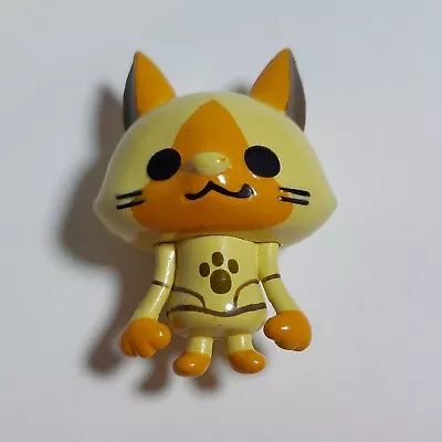 2010 Monster Hunter 1.5  Tan & Brown Felyne Palico Mini Figure Banpresto • $12