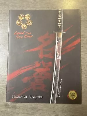 LEGACY OF DISASTER Free RPG Day L5R Legend Of The Five Rings 4th Edition AEG • $29.99