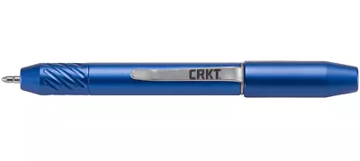 CRKT Techliner Super Shorty Ballpoint Pen 6061 Aluminum Body Magnetic Ends Blue • $39.95