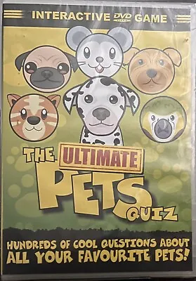The Ultimate Pets Quiz - Interactive DVD Game Brand New Sealed Reg 0- Free Post • £7.75