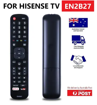 For Hisense 43P6 Replacement Infrared TV Remote Control • $25.95