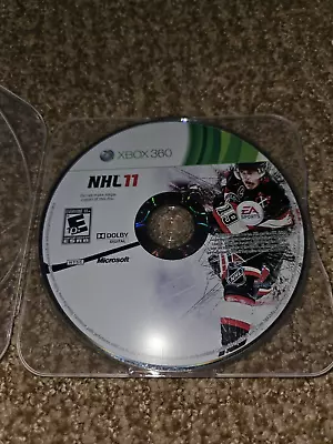 NHL 11 (Microsoft Xbox 360 2010) No Case Included • $4