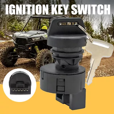 Ignition Switch Key For Polaris 6 PINS 4 Position W/ Key 4016058 4012166 • $5.86