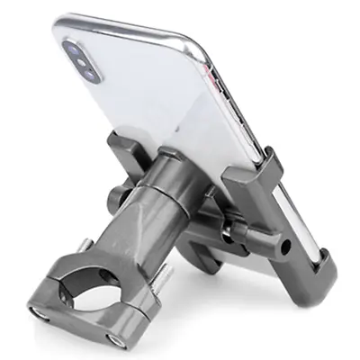 Titanium Motorcycle Handlebar Mount Phone Holder Bracket For 3.5in-6.5in Phone • $20.60