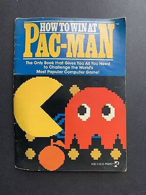 How To Win At Pac-Man Arcade Game Strategy Guide And Hint Book 1982 • $15