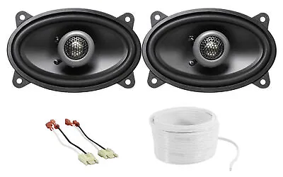 MB Quart Front Speaker Replacement+Waterproof Wire For 87-95 Jeep Wrangler Yj • $48.85