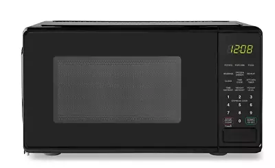 0.7 Cu. Ft. Countertop Microwave In Black Kitchen Compact Oven Small Dorm Mini • $55.69